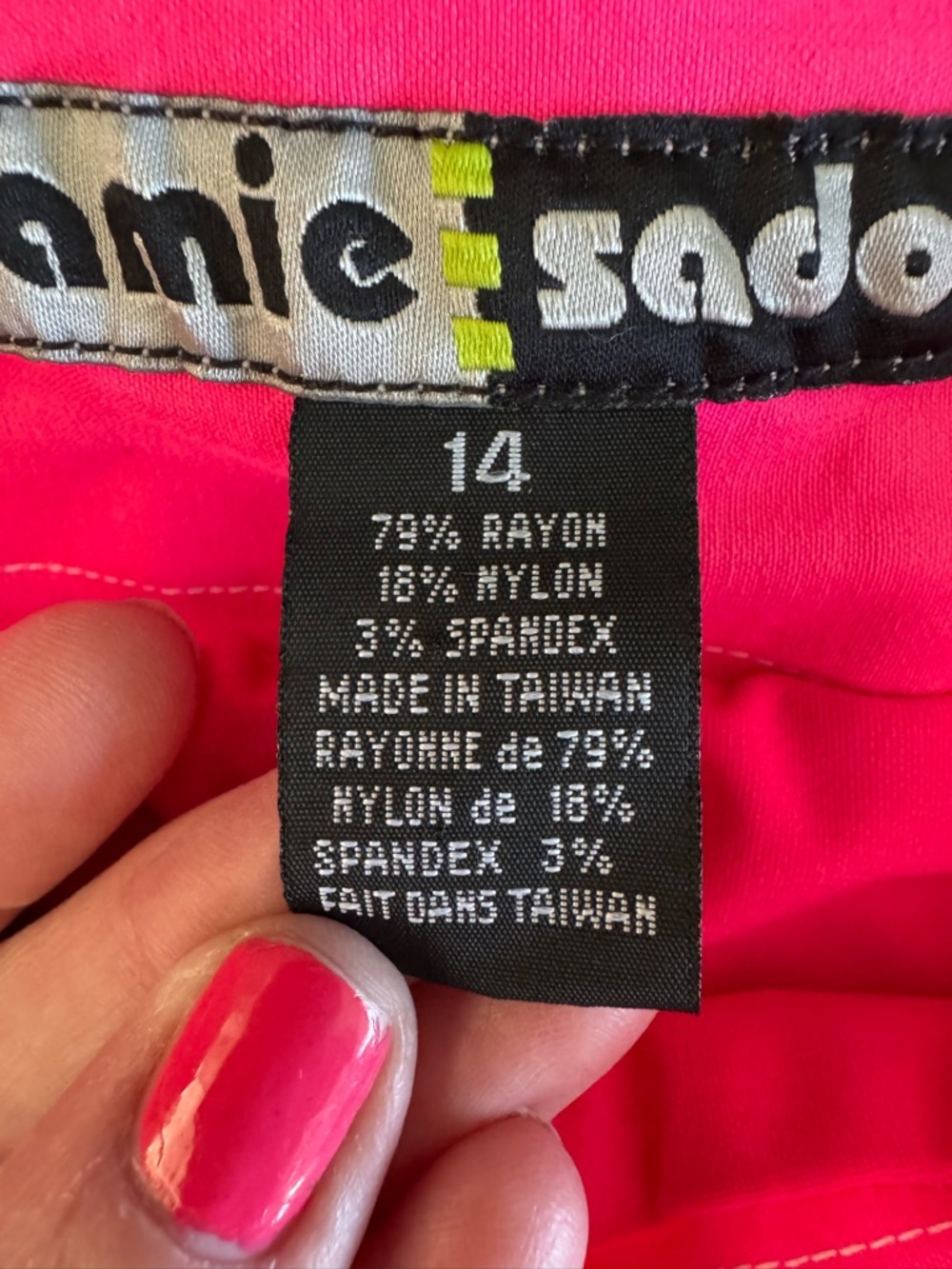 NWOT Jamie Sadock Skinnylicious golf skort front zipper decorative snap pockets - Picture 6 of 8